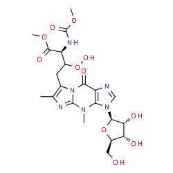ChemSpider 2D Image | wybutoxosine | C21H28N6O11