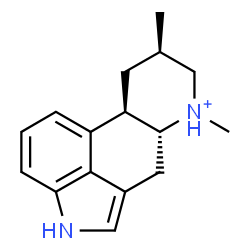 ChemSpider 2D Image | (8beta)-6,8-Dimethylergolin-6-ium | C16H21N2