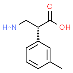 ChemSpider 2D Image | (R)-3-Amino-3-(3-methylphenyl)-propionicacid | C10H13NO2