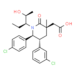 ChemSpider 2D Image | AM-8553 | C25H29Cl2NO4