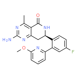 ChemSpider 2D Image | HSP-990 | C20H18FN5O2