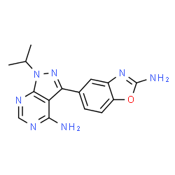 ChemSpider 2D Image | Sapanisertib | C15H15N7O