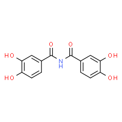 ChemSpider 2D Image | N-(3,4-Dihydroxybenzoyl)-3,4-dihydroxybenzamide | C14H11NO6