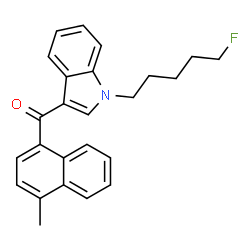 ChemSpider 2D Image | MAM-2201 | C25H24FNO