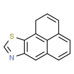 ChemSpider 2D Image | 1H-Phenaleno[2,1-d][1,3]thiazole | C14H9NS