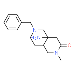 ChemSpider 2D Image | N-[(1-Benzyl-4-piperidinyl)methyl]-N-methylglycinamide | C16H25N3O