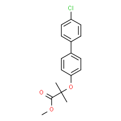 ChemSpider 2D Image | Methyl clofenapate | C17H17ClO3