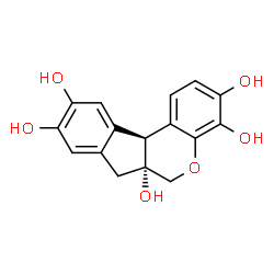 ChemSpider 2D Image | Hematoxylin | C16H14O6