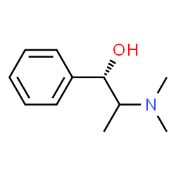ChemSpider 2D Image | (1S)-2-(Dimethylamino)-1-phenyl-1-propanol | C11H17NO