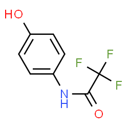 ChemSpider 2D Image | 4-(Trifluoroacetamido)phenol | C8H6F3NO2