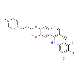 ChemSpider 2D Image | Bosutinib Isomer | C26H29Cl2N5O3