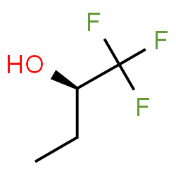 ChemSpider 2D Image | (2R)-1,1,1-Trifluoro-2-butanol | C4H7F3O
