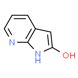 ChemSpider 2D Image | 1H-Pyrrolo[2,3-b]pyridin-2-ol | C7H6N2O
