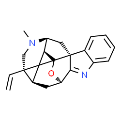 ChemSpider 2D Image | Koumine | C20H22N2O
