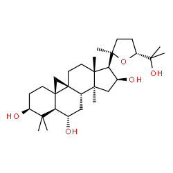 ChemSpider 2D Image | Cycloastragenol | C30H50O5