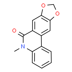 ChemSpider 2D Image | N-methylcrinasiadine | C15H11NO3