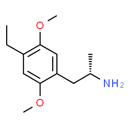 ChemSpider 2D Image | (2S)-1-(4-Ethyl-2,5-dimethoxyphenyl)-2-propanamine | C13H21NO2