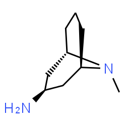 ChemSpider 2D Image | (3-exo)-9-Methyl-9-azabicyclo[3.3.1]nonan-3-amine | C9H18N2