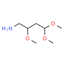 ChemSpider 2D Image | 2,4,4-Trimethoxy-1-butanamine | C7H17NO3