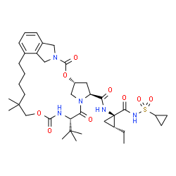 ChemSpider 2D Image | Vaniprevir | C38H55N5O9S