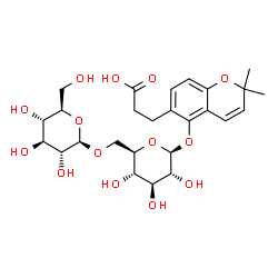 ChemSpider 2D Image | omubioside | C26H36O14