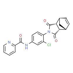ChemSpider 2D Image | LSM-2664 | C21H16ClN3O3