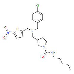 ChemSpider 2D Image | SR9011 | C23H31ClN4O3S
