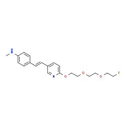 ChemSpider 2D Image | Florbetapir | C20H25FN2O3