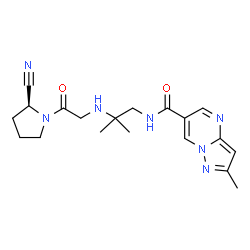 ChemSpider 2D Image | Anagliptin | C19H25N7O2