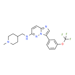 ChemSpider 2D Image | SGI-1776 | C20H22F3N5O