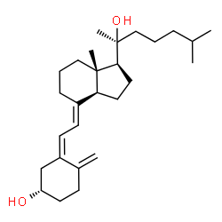 ChemSpider 2D Image | (20S)-hydroxyvitamin D3 | C27H44O2