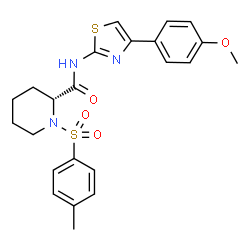 ChemSpider 2D Image | ML277 | C23H25N3O4S2