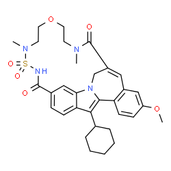ChemSpider 2D Image | TMC-647055 | C32H38N4O6S