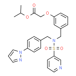 ChemSpider 2D Image | Taprenepag isopropyl | C27H28N4O5S