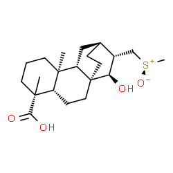 ChemSpider 2D Image | [(5beta,8alpha,9beta,10alpha,12alpha,15beta)-15,18-Dihydroxy-18-oxoatisan-17-yl](methyl)sulfoniumolate | C21H34O4S