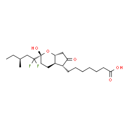 ChemSpider 2D Image | cobiprostone | C21H34F2O5