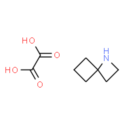 ChemSpider 2D Image | 1-Azaspiro[3.3]heptane oxalate | C8H13NO4