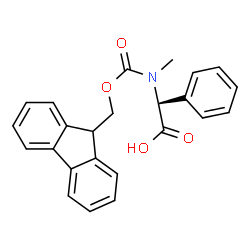 ChemSpider 2D Image | N-Fmoc-N-methyl-L-phenylglycine | C24H21NO4