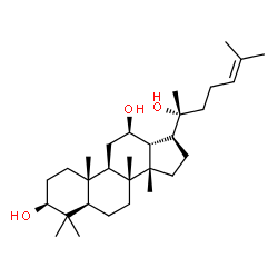ChemSpider 2D Image | 20(R)PROTOPANAXDIOL | C30H52O3