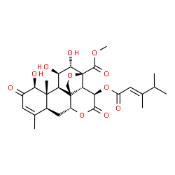 ChemSpider 2D Image | bruceanol D | C28H36O11