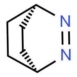 ChemSpider 2D Image | 2,3-Diazabicyclo[2.2.2]oct-2-ene | C6H10N2
