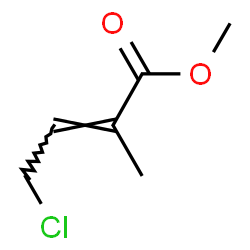 ChemSpider 2D Image | Methyl (2E)-4-chloro-2-methyl-2-butenoate | C6H9ClO2