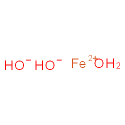 ChemSpider 2D Image | Iron hydroxide (Fe(OH)2), hydrate | H4FeO3