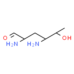 ChemSpider 2D Image | 2,4-Diamino-2,3,4,6-tetradeoxyhexose | C6H14N2O2