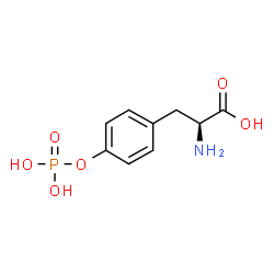 ChemSpider 2D Image | L-Phosphotyrosine | C9H12NO6P