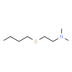 ChemSpider 2D Image | 2-(Butylsulfanyl)-N,N-dimethylethanamine | C8H19NS