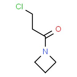 ChemSpider 2D Image | 1-(1-Azetidinyl)-3-chloro-1-propanone | C6H10ClNO