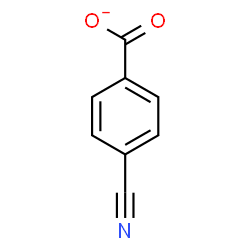 ChemSpider 2D Image | 4-Cyanobenzoate | C8H4NO2