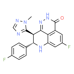 ChemSpider 2D Image | Talazoparib | C19H14F2N6O
