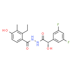 ChemSpider 2D Image | EMD638683 S-Form | C18H18F2N2O4